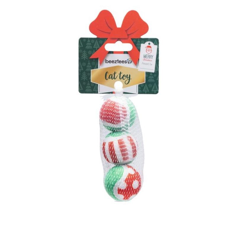 Jucarie din pluș CHRISTM TENNIS BALL