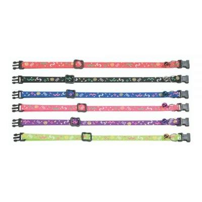 Ошейник нейлоновый PARTY 25-35cm